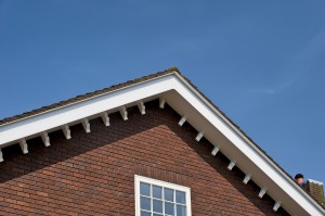 Even the fascia pins are measured and spaced evenly